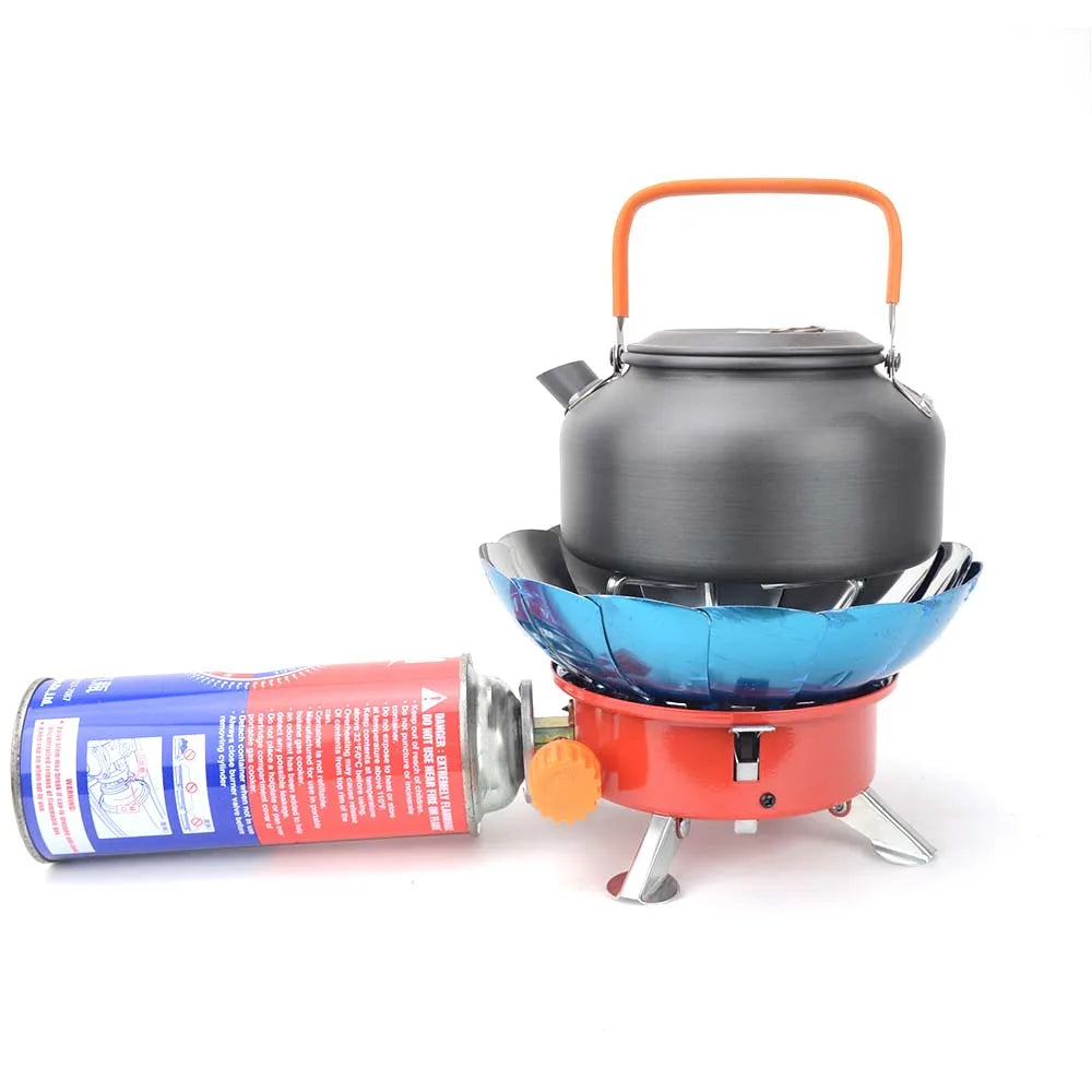2800W Windproof Portable Outdoor Camping Gas Stove – Picnic Burner with Storage Bag